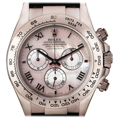 rolex daytona weissgold perlmutt|rolex daytona preis.